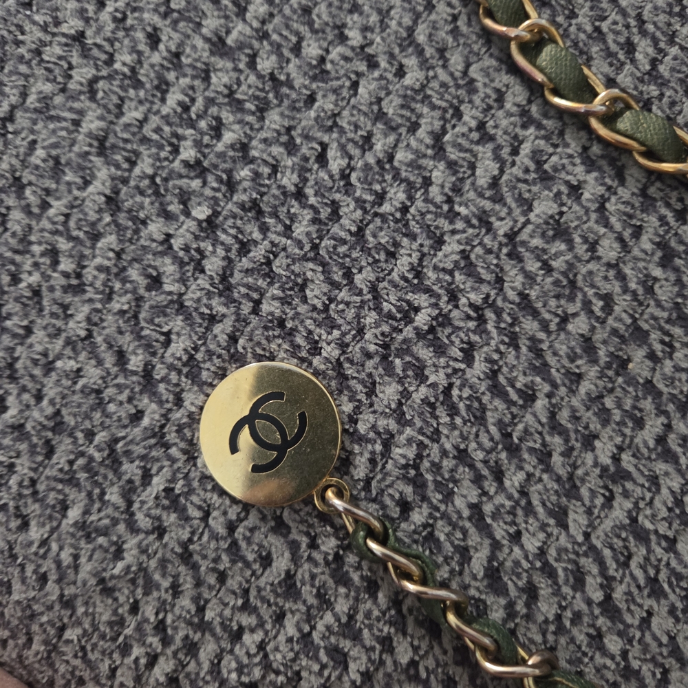 CHANEL Belt Vintage 31 Rue Cambon Paris Three Layer Lambskin Belt 1954 - Picture 5 of 7